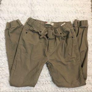 Levi’s Twill Khaki Joggers Size L (Boys)